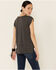 Rodeo Quincy Women's Runaway Rosa Graphic Short Sleeve Tee , Charcoal, hi-res
