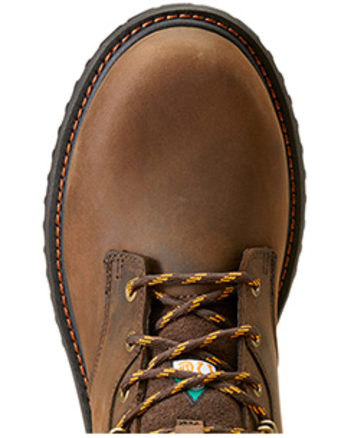 Image #4 - Ariat Men's 6" RigTEK CSA Waterproof Work Boots - Composite Toe, Brown, hi-res