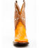 Image #4 - Dan Post Men's Buttercup Eel Exotic Western Boots - Broad Square Toe, Brown, hi-res
