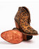 Liberty Black Women's Chita Miel Fringe Booties - Medium Toe, Cheetah, hi-res