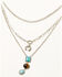 Image #1 - Shyanne Women's Juniper Sky Tri-Gem Necklace Set - 2 Piece, Silver, hi-res