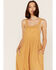 Cleo + Wolf Women's Textured Paisley Eyelet Lace Overall Maxi Dress, Gold, hi-res