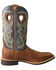 Image #3 - Twisted X Men's Top Hand Western Boots - Broad Square Toe, Distressed Brown, hi-res