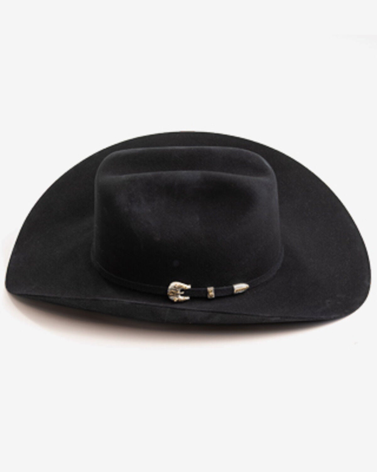 Image #2 - Larry Mahan Imperial 1000X Felt Cowboy Hat, Black, hi-res