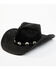 Idyllwind Women's Ride With Me Paper Straw Western Hat , Black, hi-res