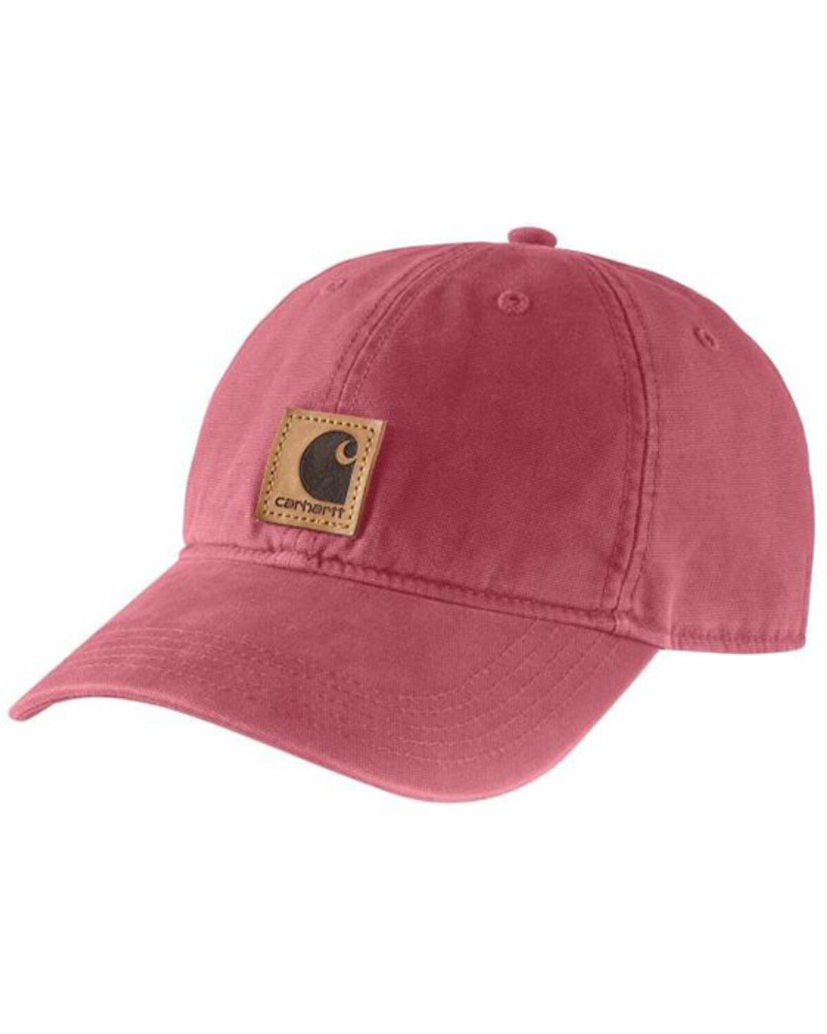 Image #1 - Carhartt Women's Odessa Ball Cap, Pink, hi-res