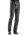 Image #2 - Wrangler Men's 936 High Rise Prewashed Cowboy Cut Slim Straight Jeans, Charcoal Grey, hi-res