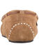 Lamo Footwear Women's Sabrina II Wide Slippers - Moc Toe, Chestnut, hi-res