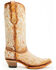 Image #2 - Corral Women's Crackled Western Boots - Snip Toe, Beige, hi-res