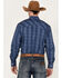 Image #4 - Resistol Men's Lakeland Geo Print Long Sleeve Snap Western Shirt, Blue, hi-res