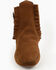 Image #4 - Minnetonka Men's Two-Button Softsole Moccasin Boots - Moc Toe, Brown, hi-res