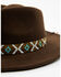 Image #2 - Nikki Beach Women's Big Sky Felt Western Fashion Hat, Brown, hi-res