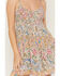 Image #3 - Angie Women's Floral Print Sleeveless Mini Dress, Multi, hi-res