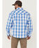 Image #4 - Resistol Men's Lantana Buffalo Check Plaid Long Sleeve Button Down Western Shirt, White, hi-res