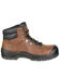 Image #2 - Rocky Men's Worksmart Waterproof Work Boots - Round Toe, Brown, hi-res