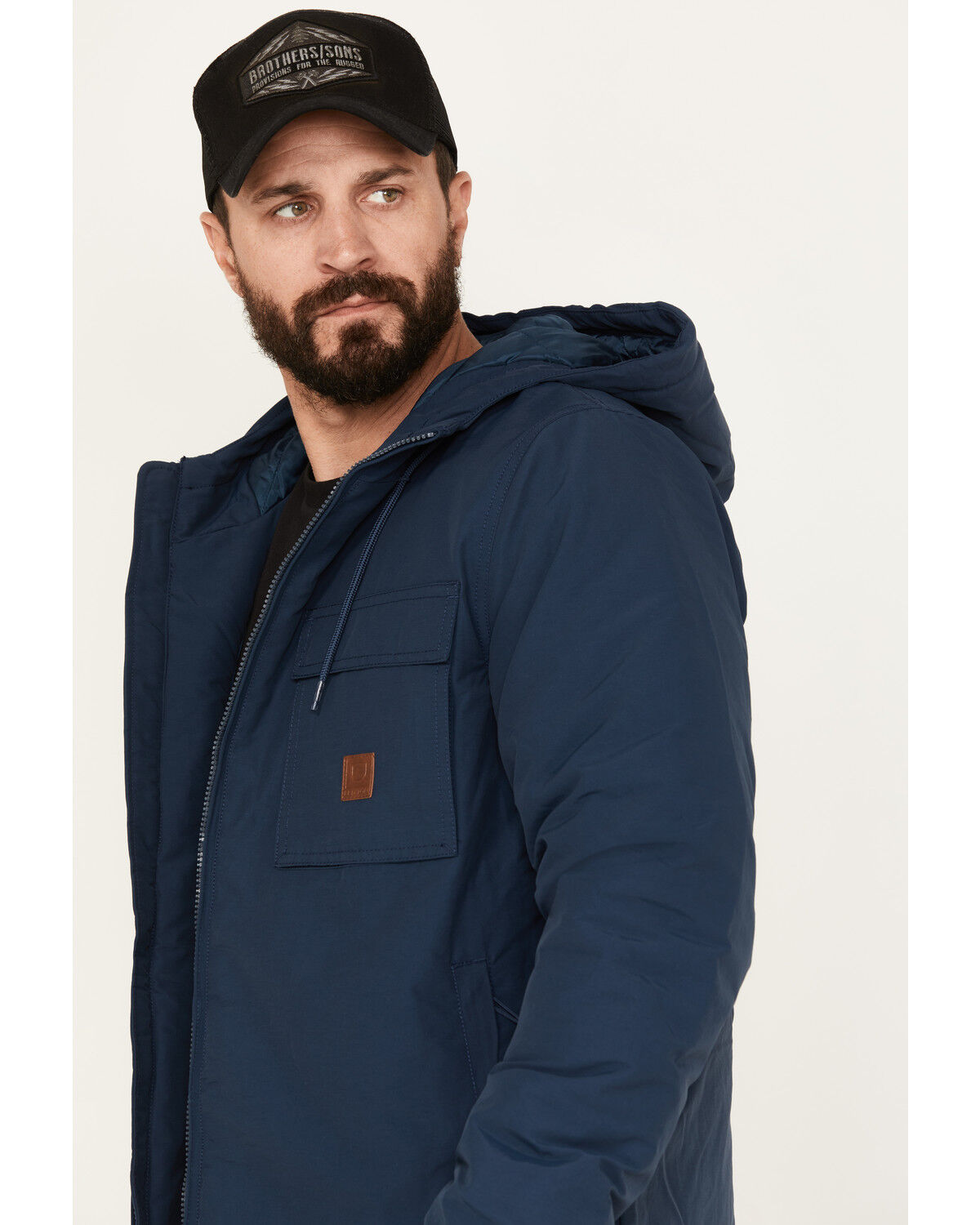 Image #2 - Brixton Men's Buck Jacket, Teal, hi-res