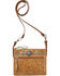 American West Women's Trail Rider Crossbody Bag, Tan, hi-res