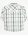 Image #3 - Cody James Toddler Boys' Western Wind Plaid Print Long Sleeve Snap Western Shirt, Cream, hi-res