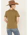 Image #4 - Wrangler Retro Women's Denim Co. Sun Short Sleeve Graphic Tee, Olive, hi-res