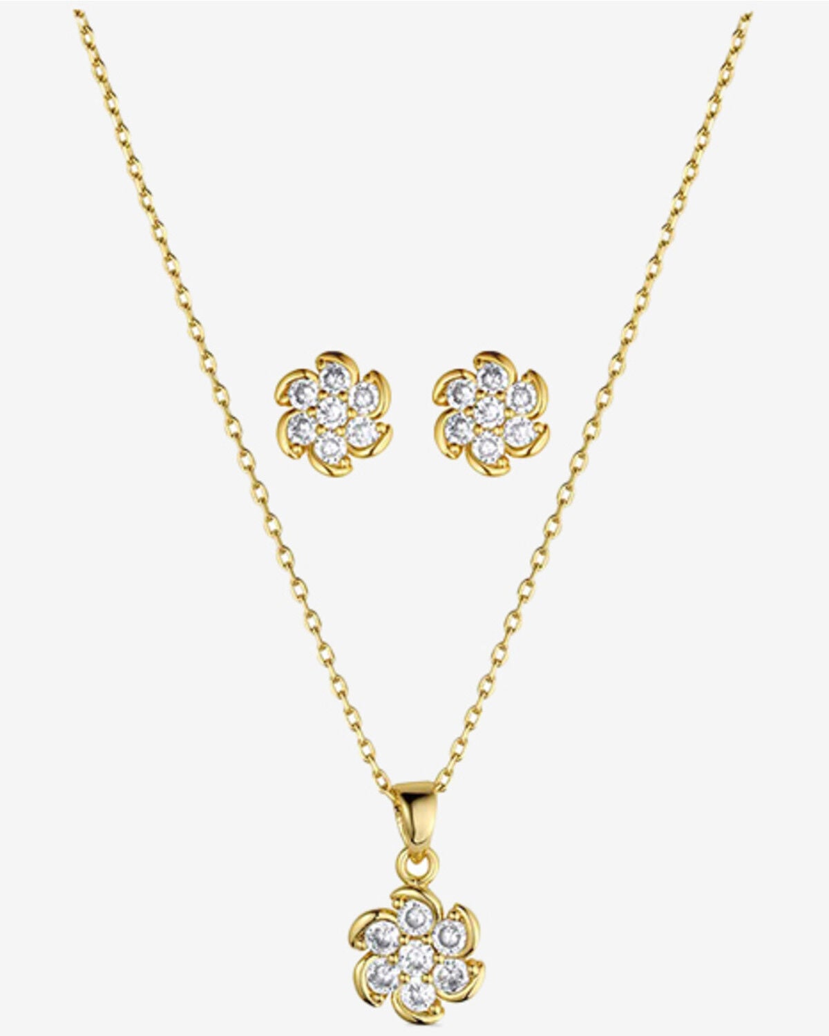 Montana Silversmiths In The Wind Crystal Jewelry Set - 2 Piece, Silver, hi-res