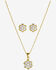 Image #1 - Montana Silversmiths In The Wind Crystal Jewelry Set - 2 Piece, Silver, hi-res
