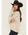Image #2 - Girl Dangerous Women's Midwest Sweater, Natural, hi-res