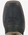 Image #5 - Smoky Mountain Men's Cedar Performance Western Boots - Broad Square Toe, Black, hi-res