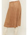 Image #4 - Shyanne Women's Embossed Southwestern Print Faux Suede Mini Skirt, Coffee, hi-res