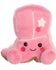 Image #1 - Aurora 5" Kate Cowgirl Boot™ Palm Pals™ Plush Toy, Bright Pink, hi-res