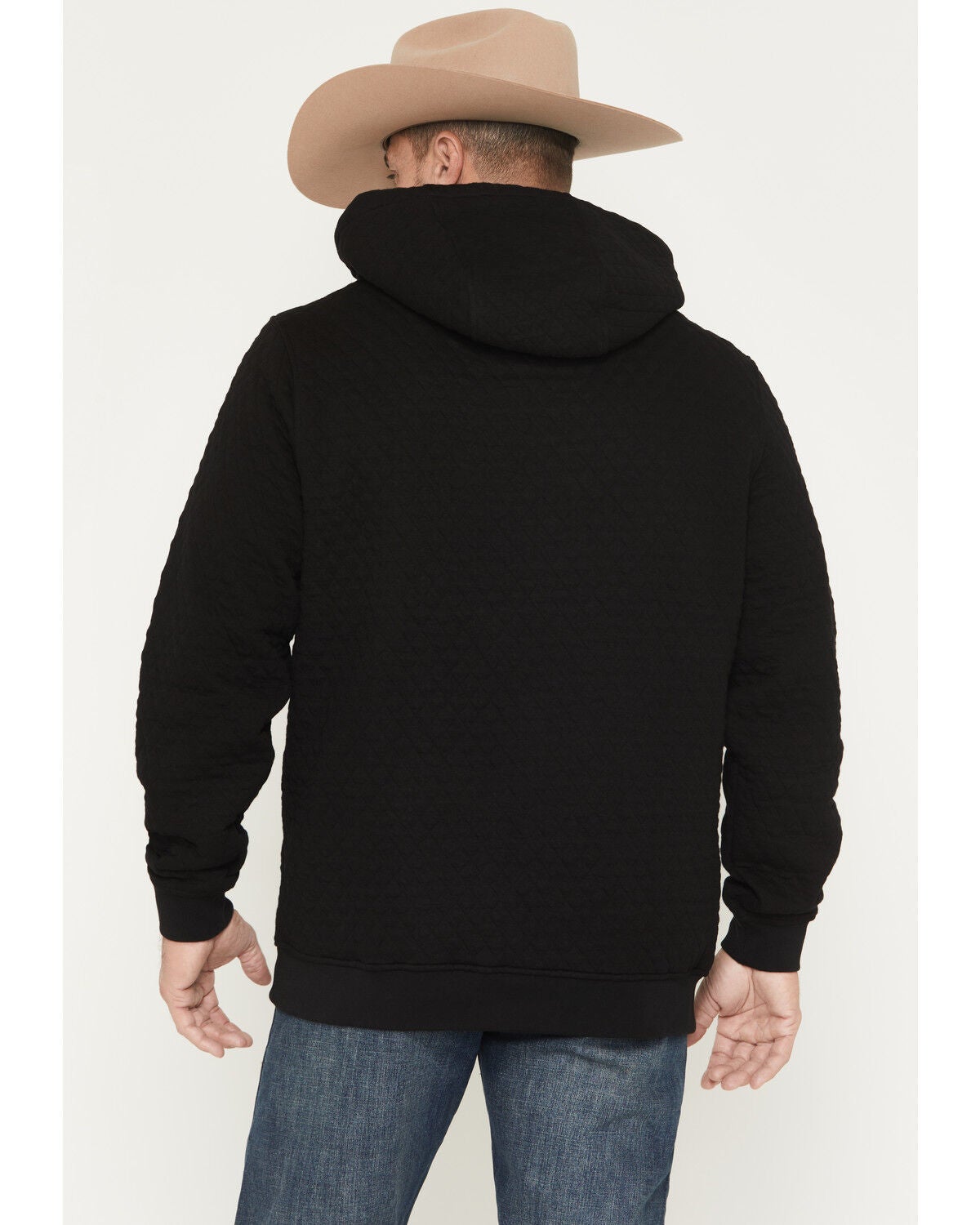 Image #4 - Kimes Ranch Men's Ripon Logo Hooded Sweatshirt, Black, hi-res