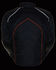Image #5 - Milwaukee Leather Men's Combo Leather Textile Mesh Racer Jacket, Black/orange, hi-res