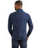 Image #4 - Wrangler Retro Men's Premium Geo Print Long Sleeve Button-Down Western Shirt - Tall , Navy, hi-res