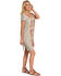 Johnny Was Women's Karlotta Button Down Tunic , Sand, hi-res