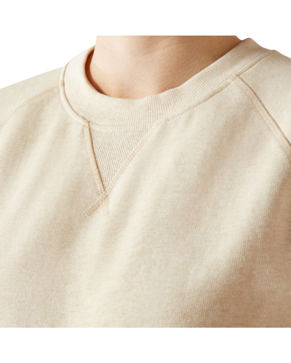 Image #3 - Ariat Women's Rebar Workman Wash Faced Sweatshirt - Plus, Light Pink, hi-res