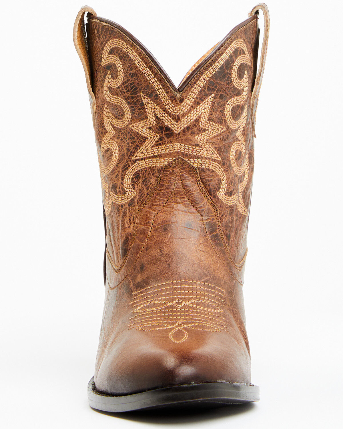 Image #4 - Shyanne Women's Lacer Short Boots - Round Toe, Brown, hi-res