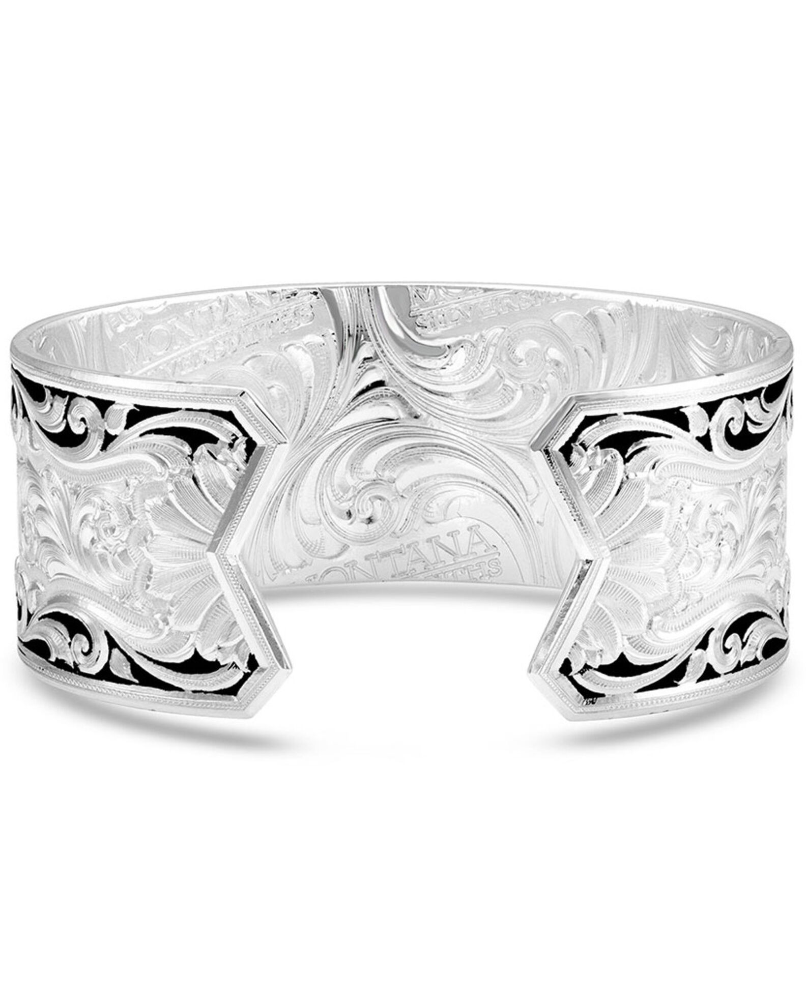 Image #2 - Montana Silversmiths Women's Between Friends Cuff Bracelet, Silver, hi-res
