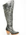 Image #2 - Corral Women's Metallic Tall Western Boots - Snip Toe , Silver, hi-res