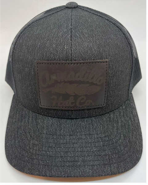 Armadillo Men's Cash Logo Patch Mesh-Back Ball Cap , Black, hi-res