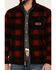 Pendleton Men's Buffalo Plaid Lone Fir Zip-Front Fleece Jacket , Red, hi-res