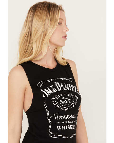 en anden Stærk vind suppe Jack Daniel's Women's Traditional Label Muscle Tank Top | Sheplers