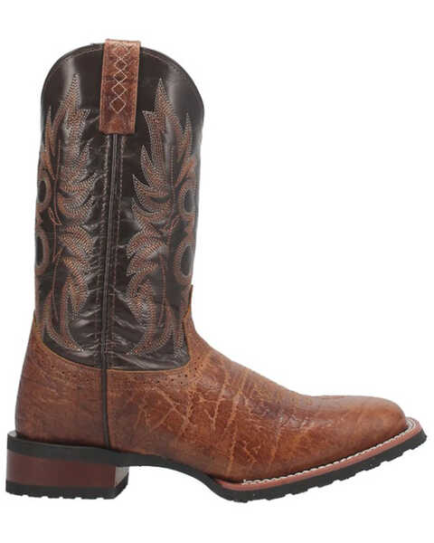 Image #2 - Laredo Men's Broken Bow Western Performance Boots - Broad Square Toe, Rust Copper, hi-res