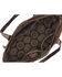 Image #2 - American West Chocolate Annie's Secret Concealed Carry Tote Bag, Chocolate, hi-res