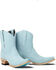 Image #1 - Lane Women's Emma Jane Western Booties - Snip Toe, Blue, hi-res
