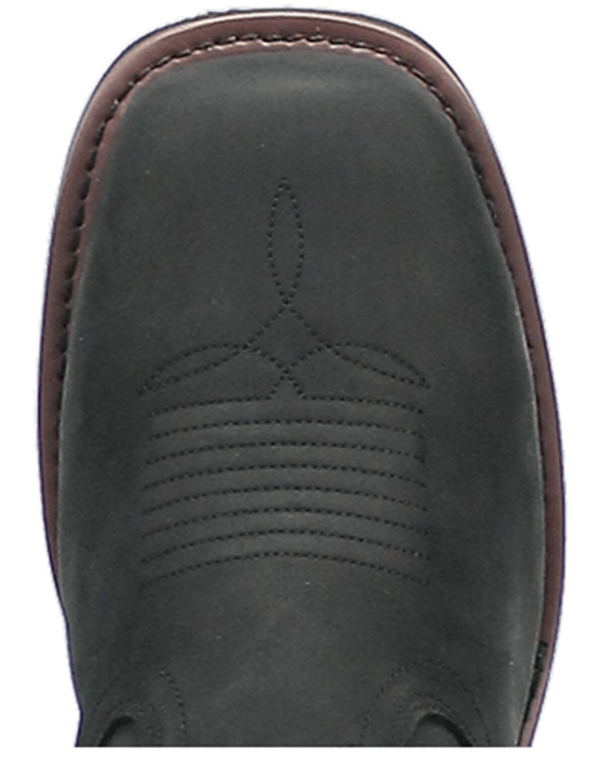 Image #6 - Dan Post Men's Las Cruces Waterproof Performance Boots - Broad Square Toe, Black, hi-res