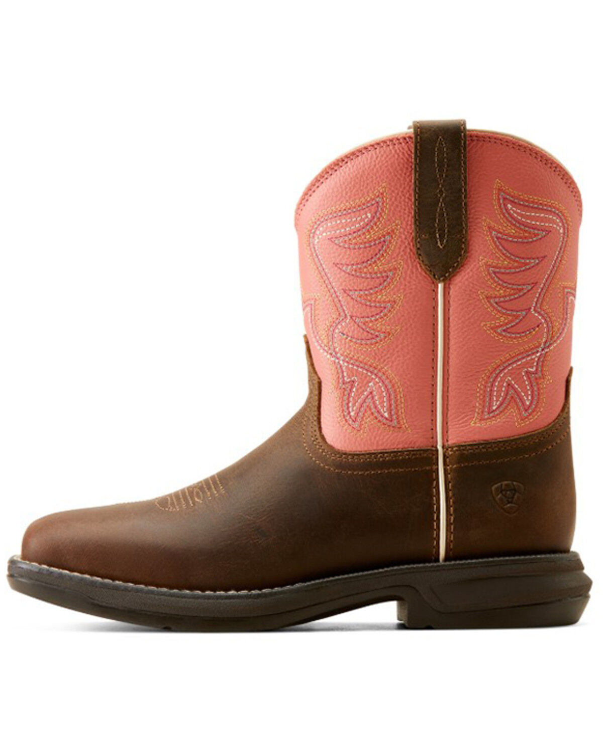 Image #2 - Ariat Women's Anthem Shortie Myra Performance Western Boots - Broad Square Toe, Brown, hi-res