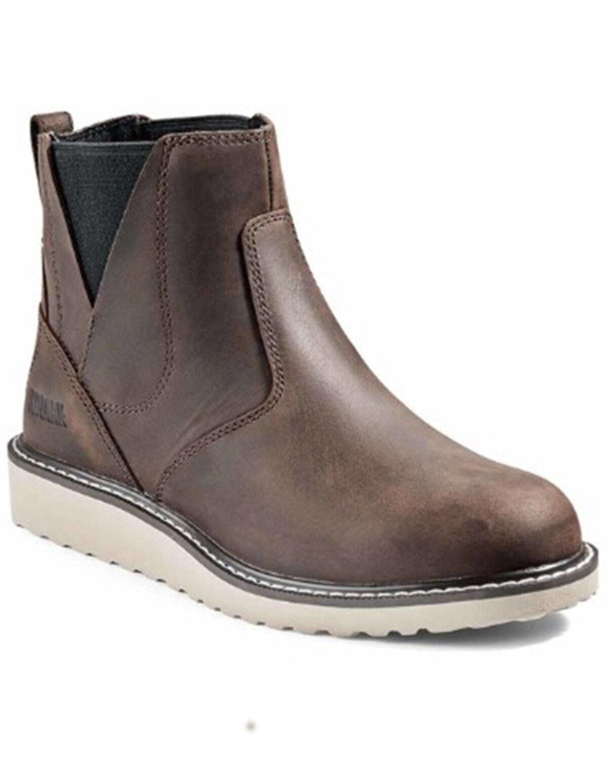 Image #1 - Kodiak Women's 6" Whitton Chelsea Work Boots - Soft Toe, Dark Brown, hi-res