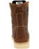 Georgia Boot Men's 8" Waterproof Wedge USA Lace-Up Boots - Moc Toe, Brown, hi-res