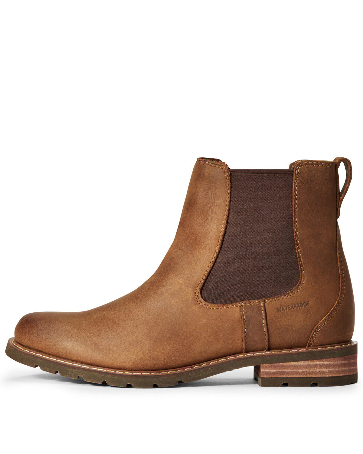 Image #2 - Ariat Women's Wexford Waterproof Chelsea Boots - Soft Toe, Brown, hi-res