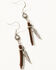 Image #3 - Shyanne Women's Americana Long Horn Earring Set - 6 Piece, Silver, hi-res