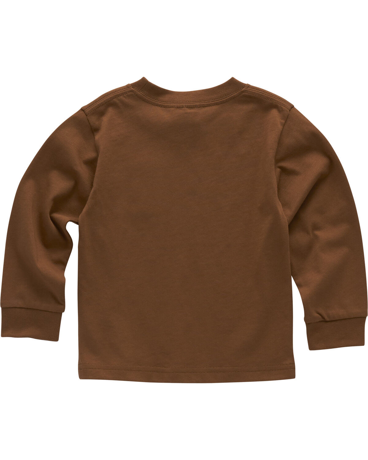 Image #2 - Carhartt Toddler Boys' Tool Pocket Long Sleeve Graphic T-Shirt, Brown, hi-res